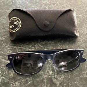 Ray-Ban Dark Gray Sunglasses with Case